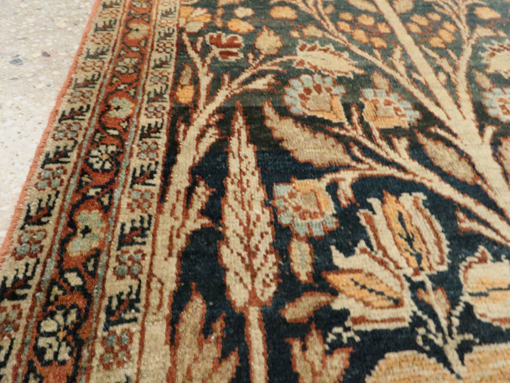 Antique Persian Tabriz Hagi Jalili Rug, No.17058 - Staging