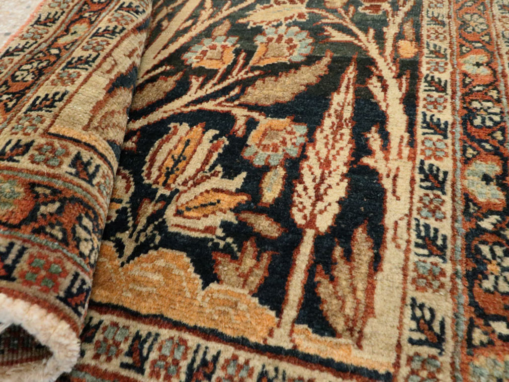 Antique Persian Tabriz Hagi Jalili Rug, No.17058 - Staging