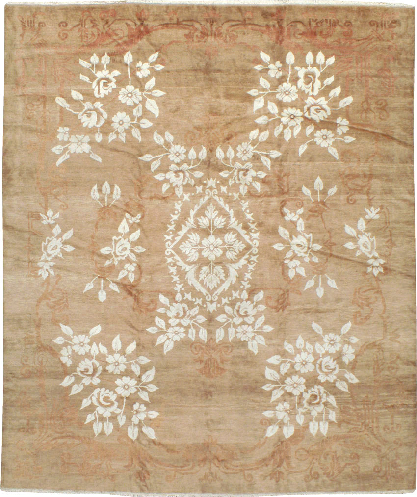 Vintage Indian Amritsar Carpet, No.17059 - Staging