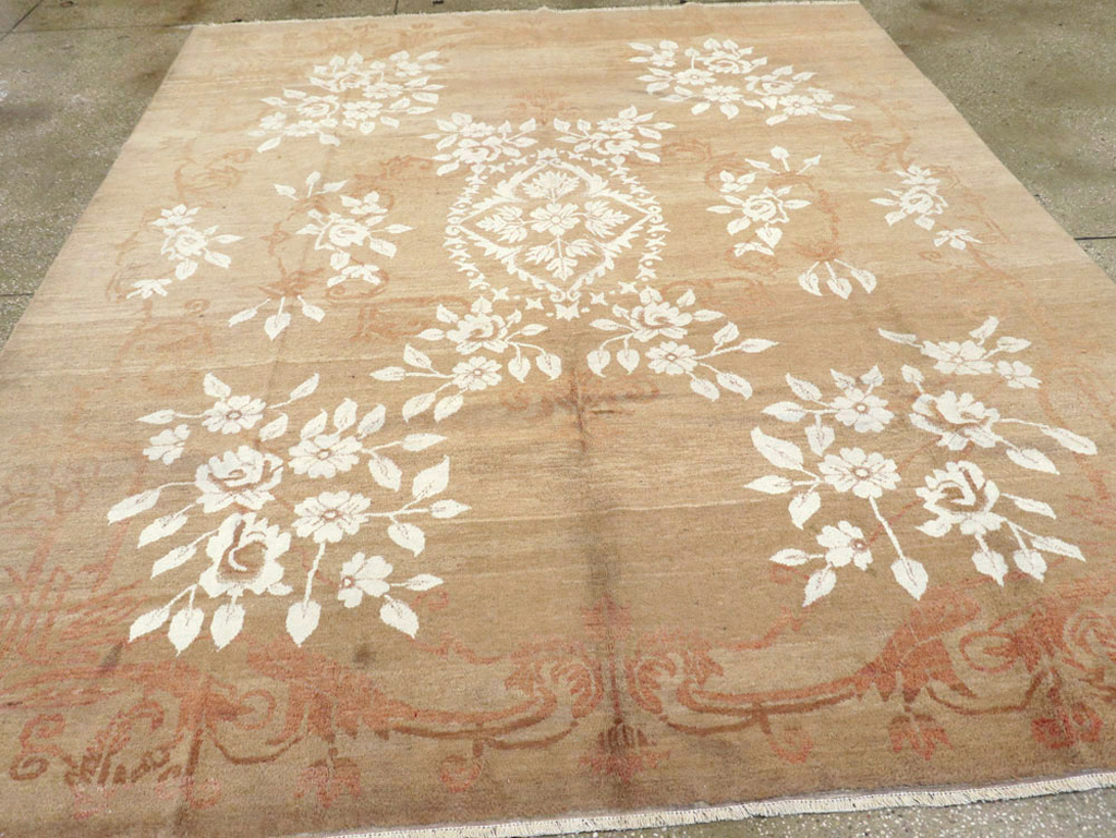 Vintage Indian Amritsar Carpet, No.17059 - Staging