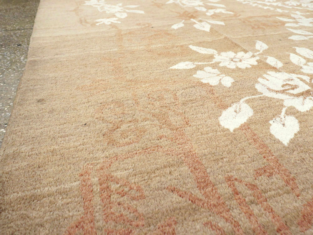 Vintage Indian Amritsar Carpet, No.17059 - Staging