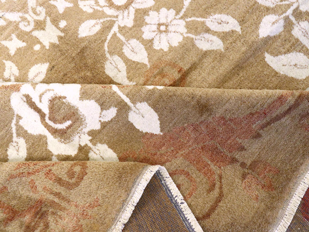 Vintage Indian Amritsar Carpet, No.17059 - Staging