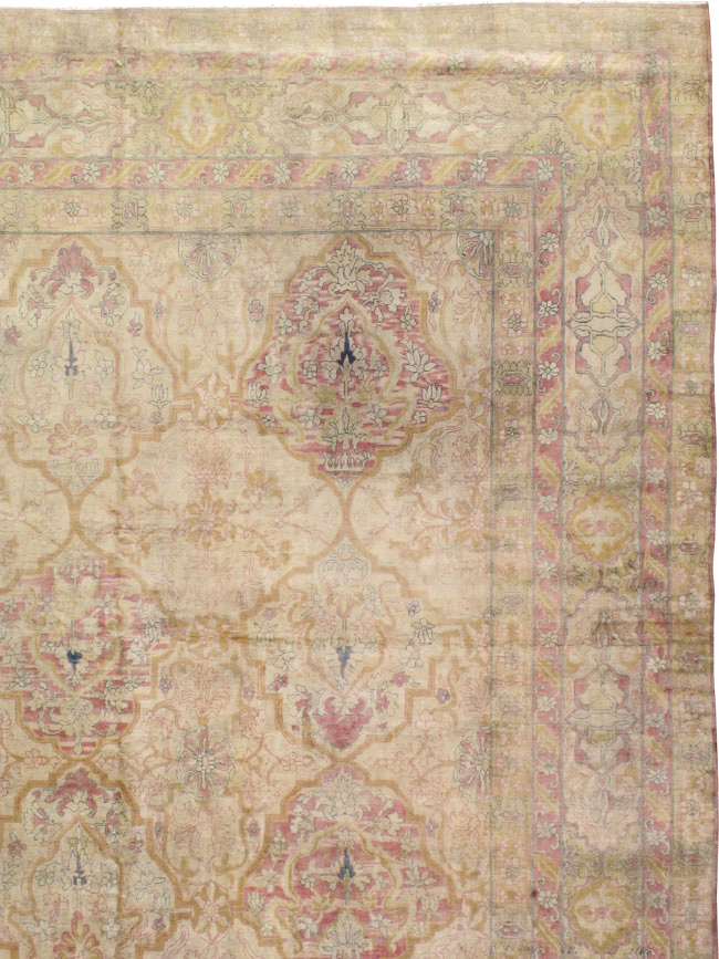 Antique Indian Lahore Carpet, No.17060 - Staging