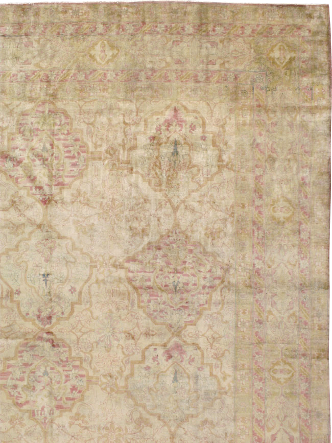 Antique Indian Lahore Carpet, No.17060 - Staging