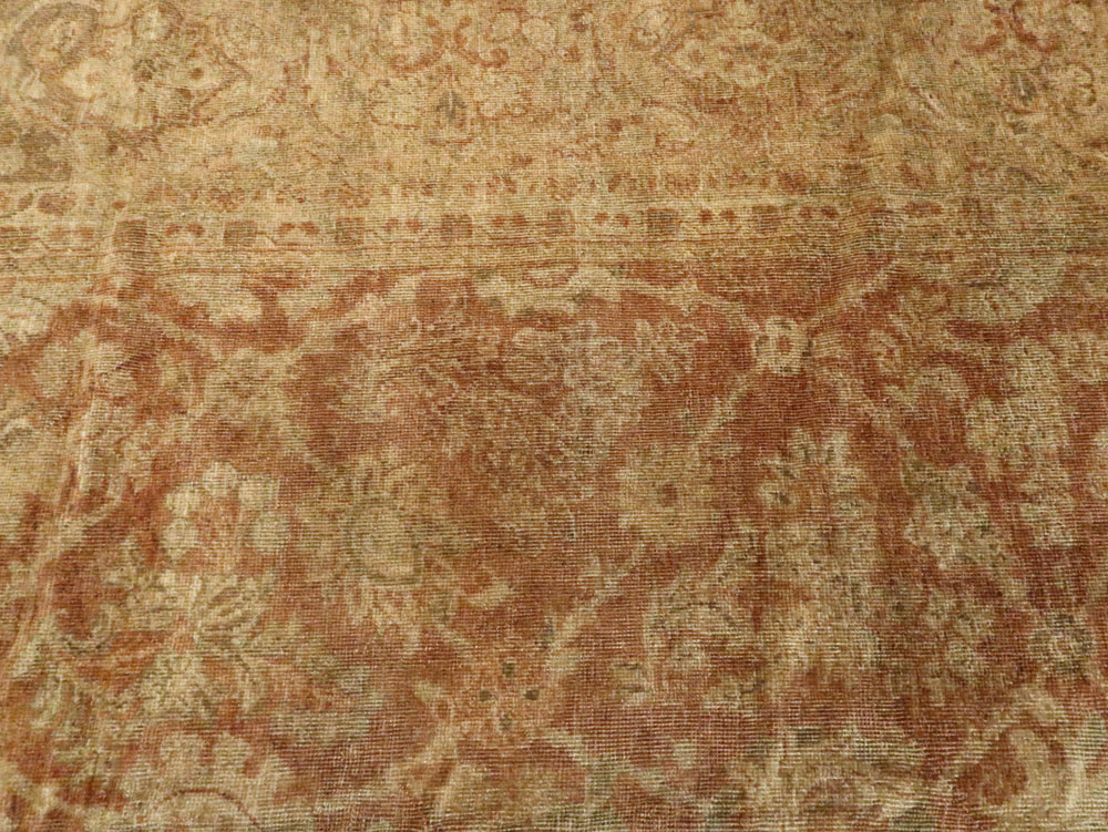 Antique Persian Mahal Carpet, No.17073 - Staging