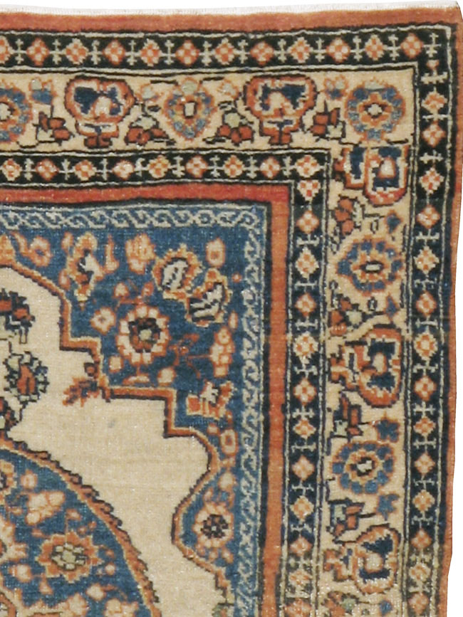 Antique Persian Tabriz Hagi Jalili Rug, No.17076 - Staging