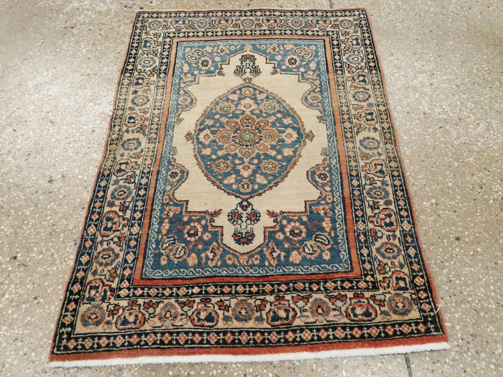 Antique Persian Tabriz Hagi Jalili Rug, No.17076 - Staging