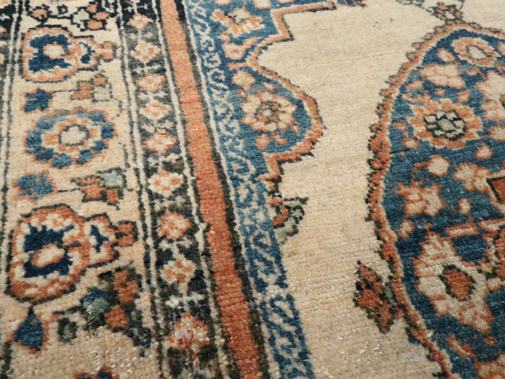 Antique Persian Tabriz Hagi Jalili Rug, No.17076 - Staging
