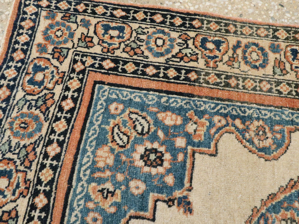 Antique Persian Tabriz Hagi Jalili Rug, No.17076 - Staging