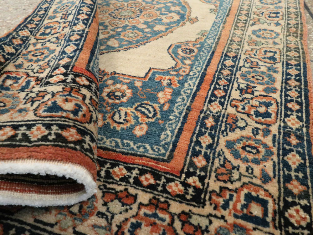 Antique Persian Tabriz Hagi Jalili Rug, No.17076 - Staging