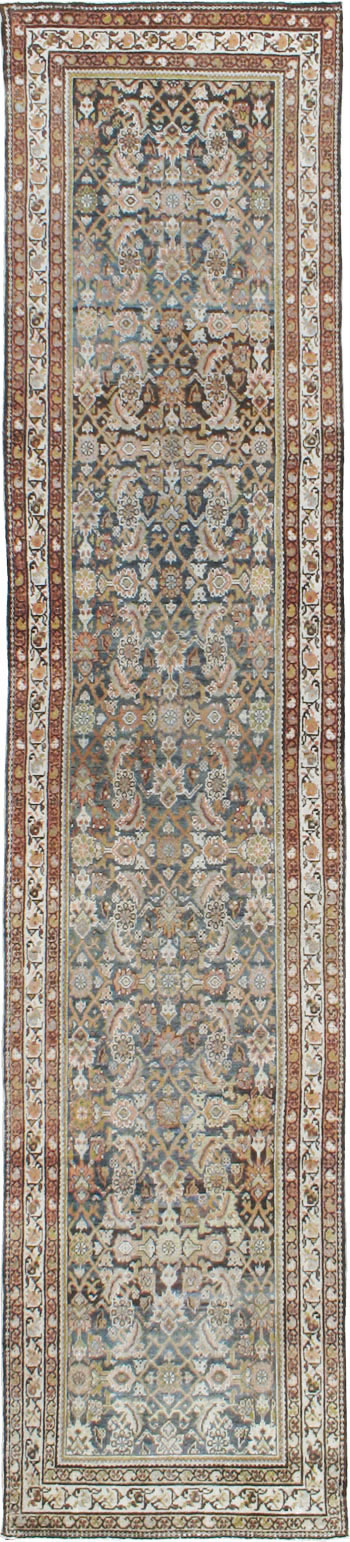 Vintage Persian Malayer Runner, No.17109 - Staging