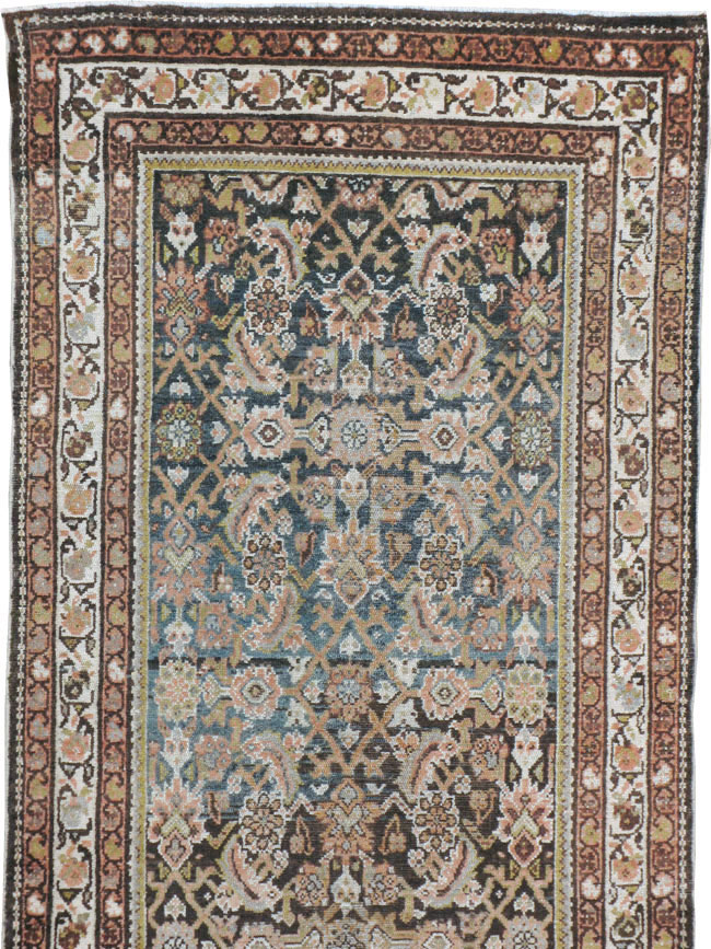 Vintage Persian Malayer Runner, No.17109 - Staging