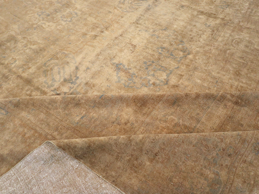 Antique Persian Lavar Kerman Carpet, No.17126 - Staging