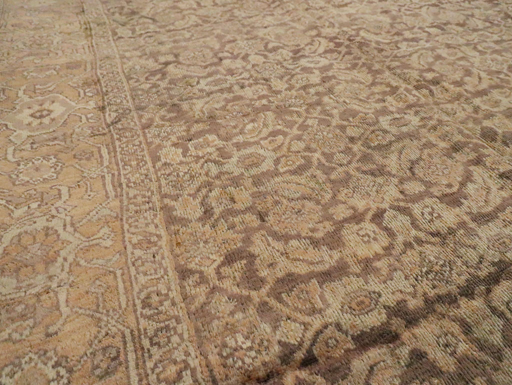 Antique Persian Mahal Carpet, No.17130 - Staging