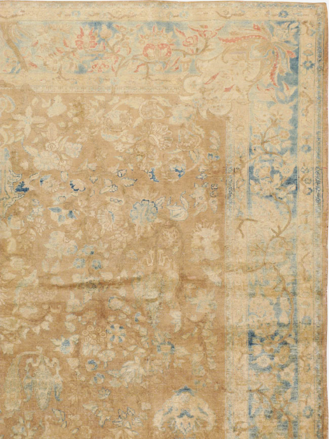 Antique Persian Tabriz Carpet, No.17131 - Staging