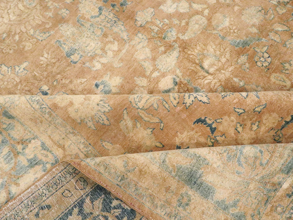 Antique Persian Tabriz Carpet, No.17131 - Staging