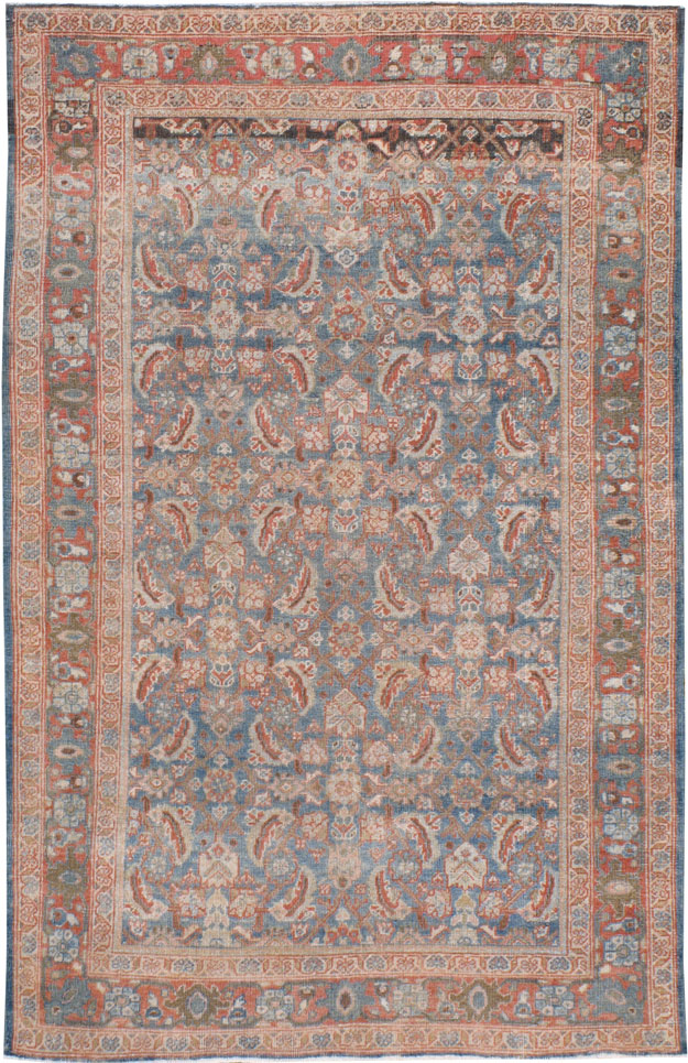 Antique Persian Mahal Rug, No.17139 - Staging