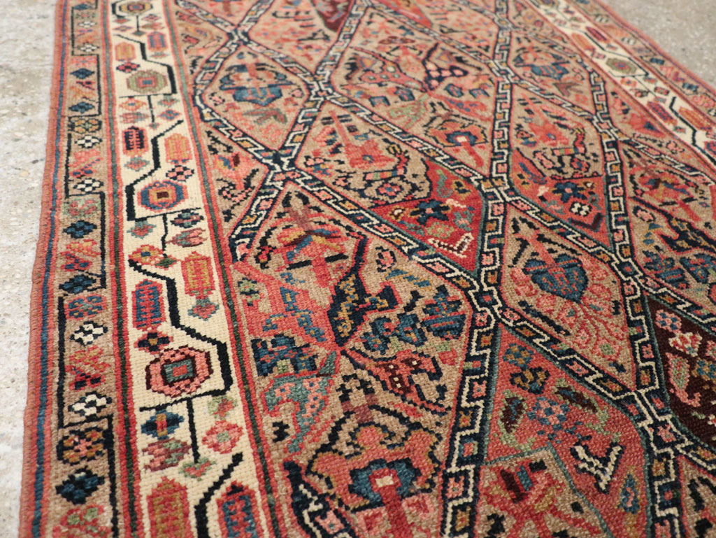 Antique Persian Serab Rug, No.17140 - Staging