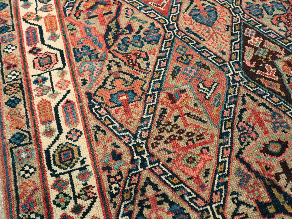 Antique Persian Serab Rug, No.17140 - Staging