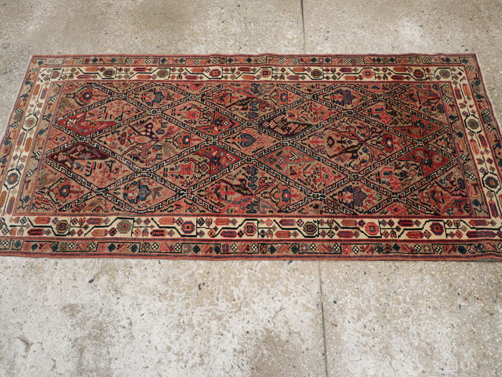 Antique Persian Serab Rug, No.17140 - Staging