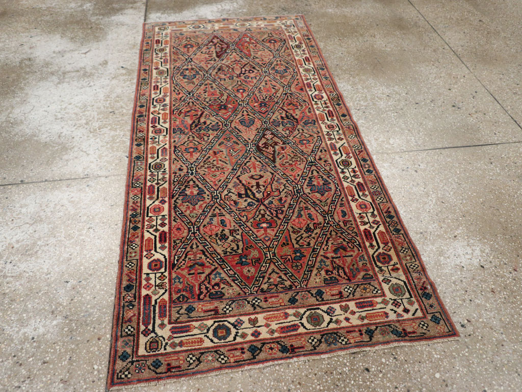 Antique Persian Serab Rug, No.17140 - Staging