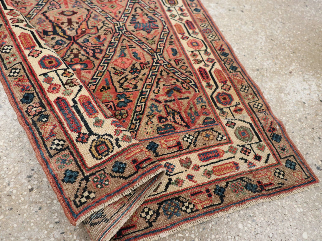 Antique Persian Serab Rug, No.17140 - Staging