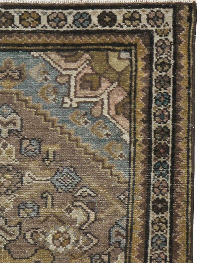 Vintage Persian Malayer Rug, No.17143 - Staging