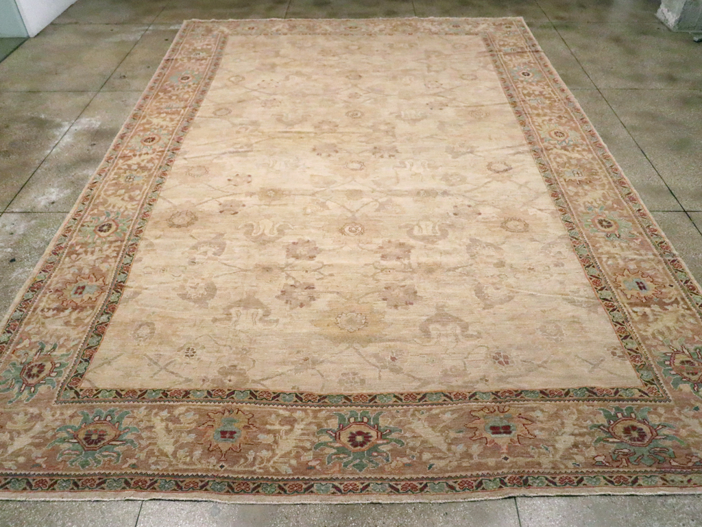 Antique Persian Mahal Carpet, No.17174 - Staging