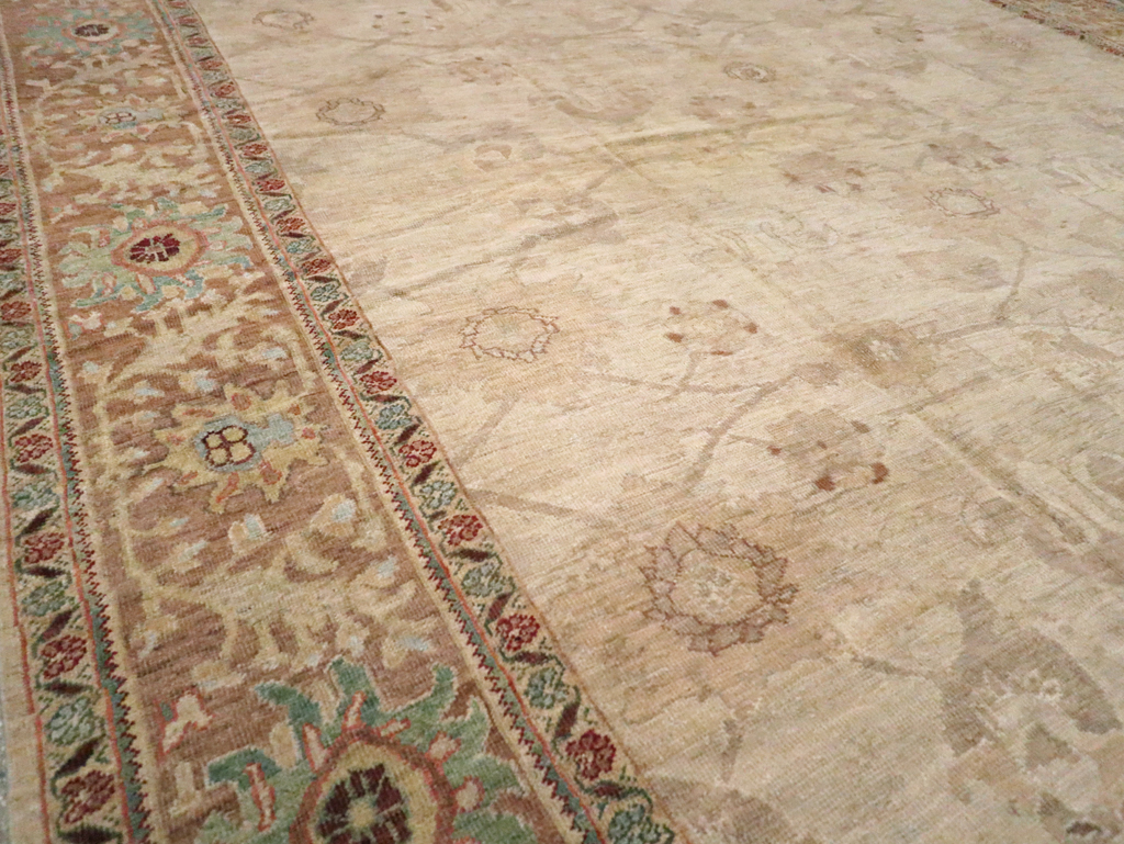 Antique Persian Mahal Carpet, No.17174 - Staging