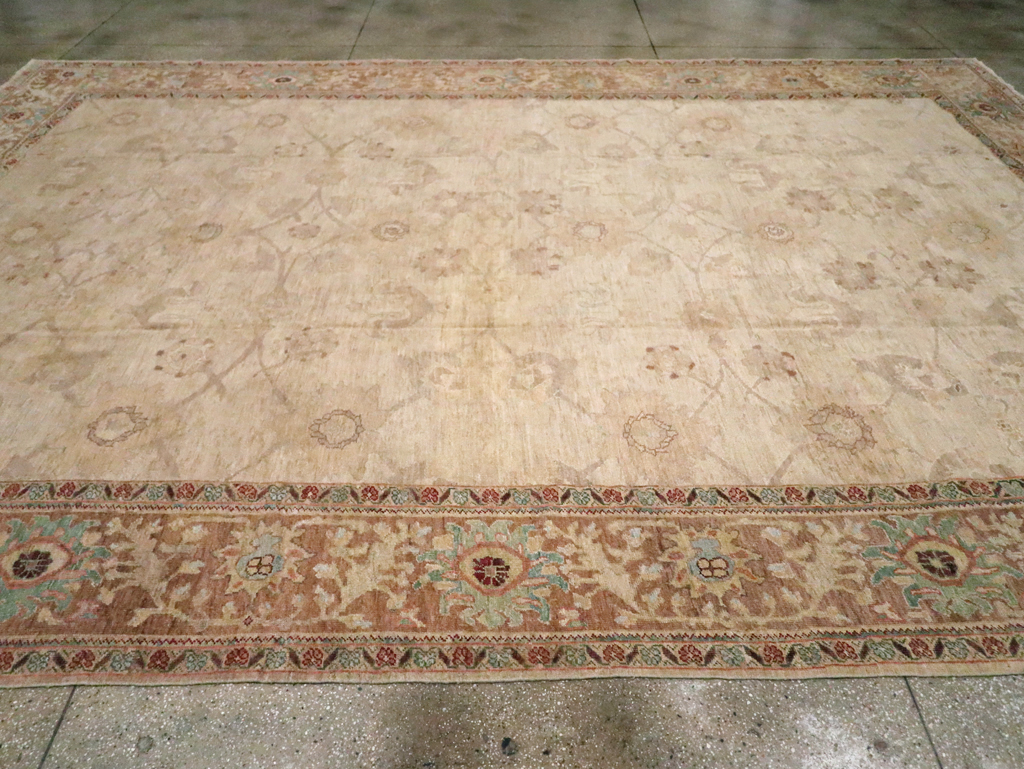 Antique Persian Mahal Carpet, No.17174 - Staging
