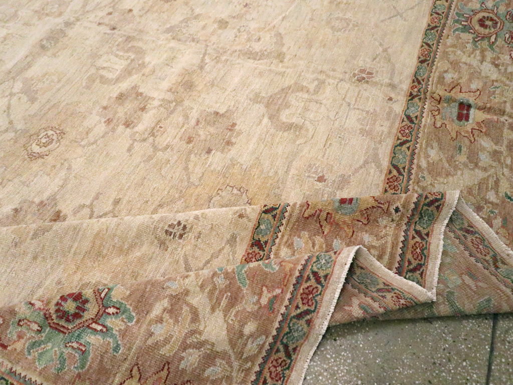 Antique Persian Mahal Carpet, No.17174 - Staging