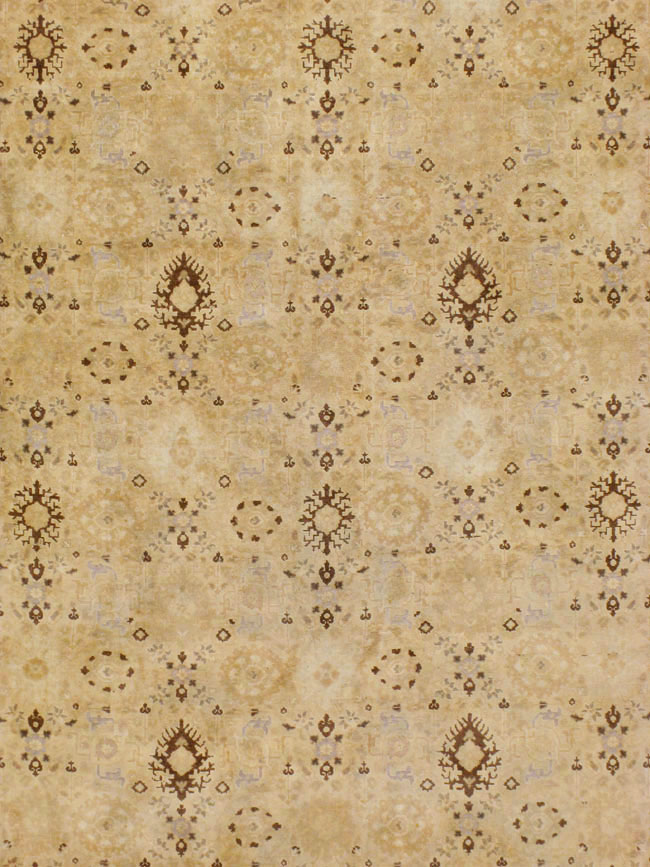 Antique Persian Tabriz Carpet, No.17178 - Staging