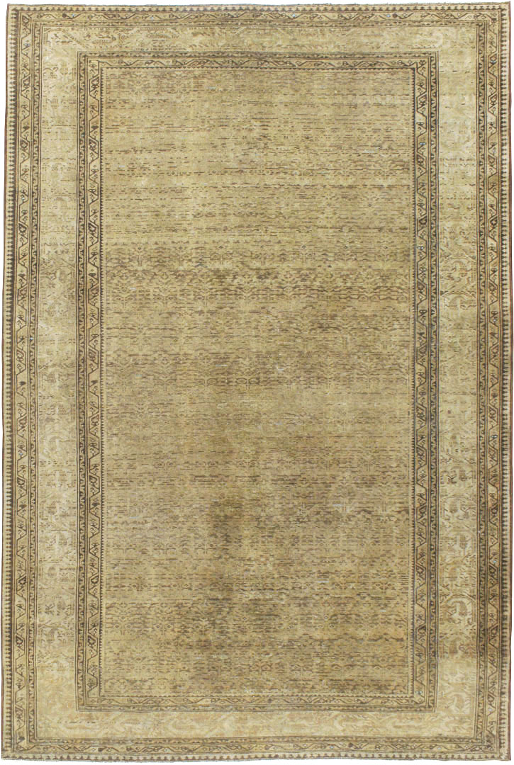 Vintage Persian Malayer Carpet, No.17185 - Staging