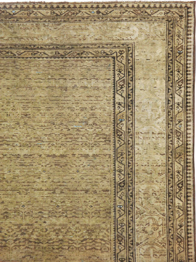 Vintage Persian Malayer Carpet, No.17185 - Staging