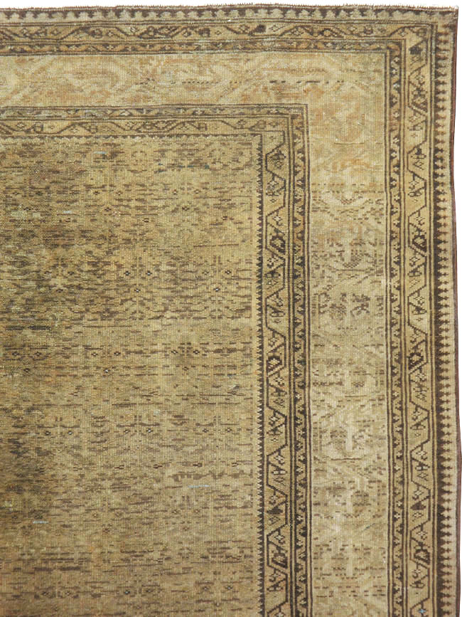 Vintage Persian Malayer Carpet, No.17185 - Staging