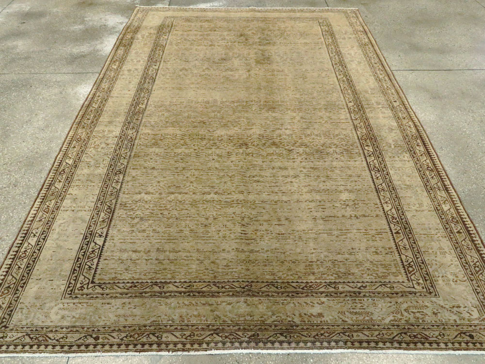 Vintage Persian Malayer Carpet, No.17185 - Staging