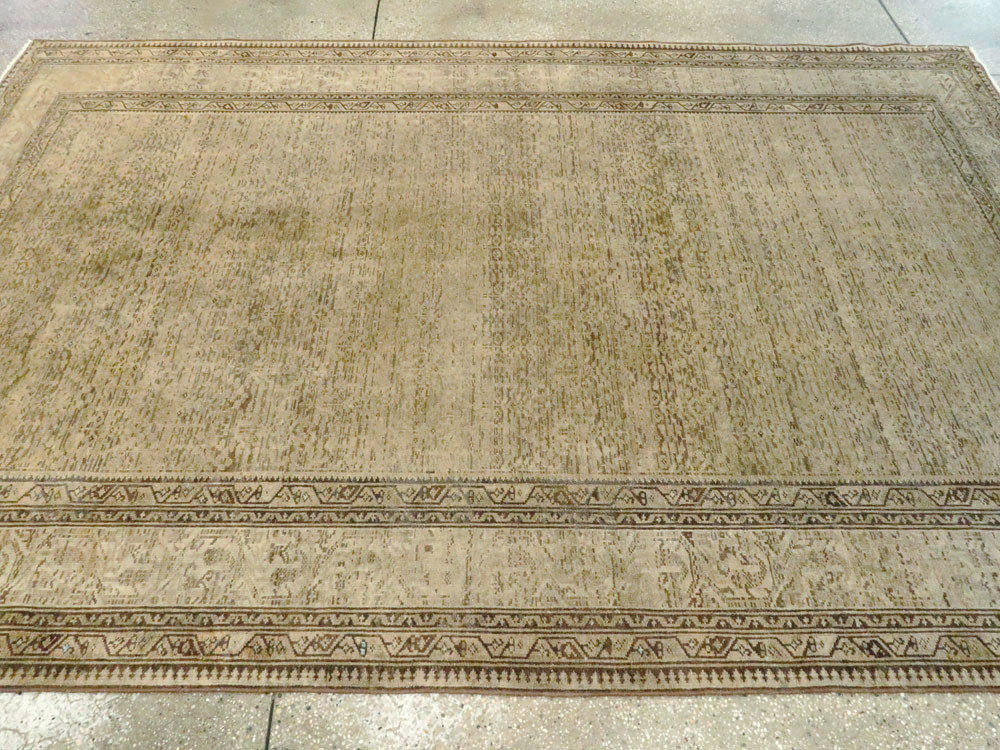 Vintage Persian Malayer Carpet, No.17185 - Staging
