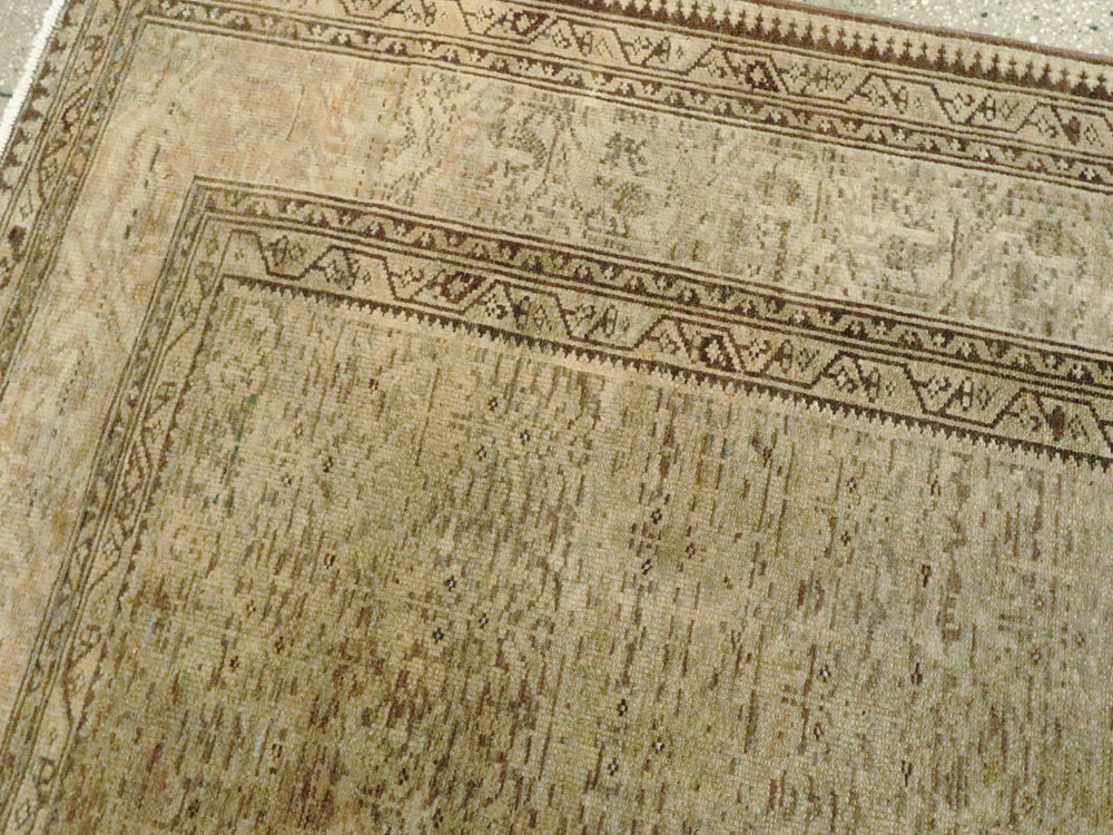 Vintage Persian Malayer Carpet, No.17185 - Staging