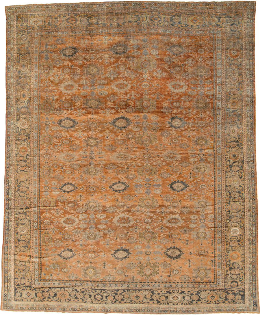 Antique Persian Mahal Carpet, No.17191 - Staging