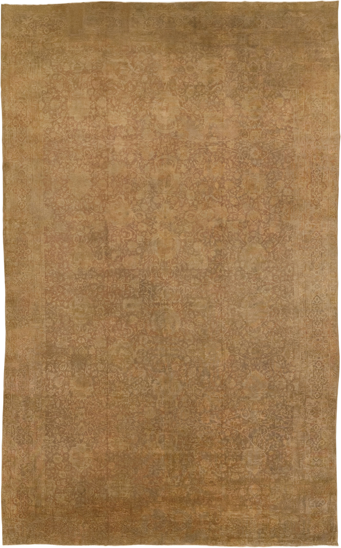 Antique Indian Lahore Oversize Carpet, No.17203 - Staging