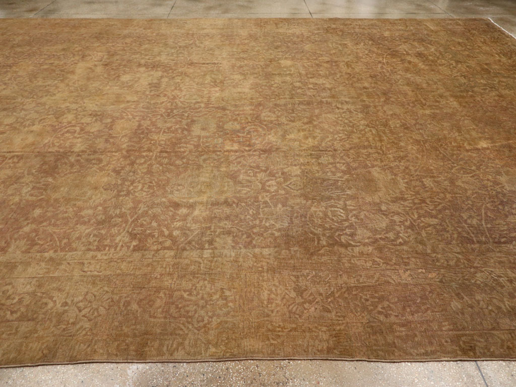Antique Indian Lahore Oversize Carpet, No.17203 - Staging