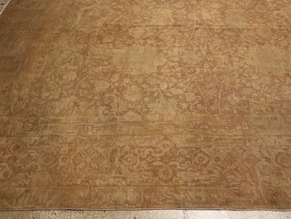 Antique Indian Lahore Oversize Carpet, No.17203 - Staging