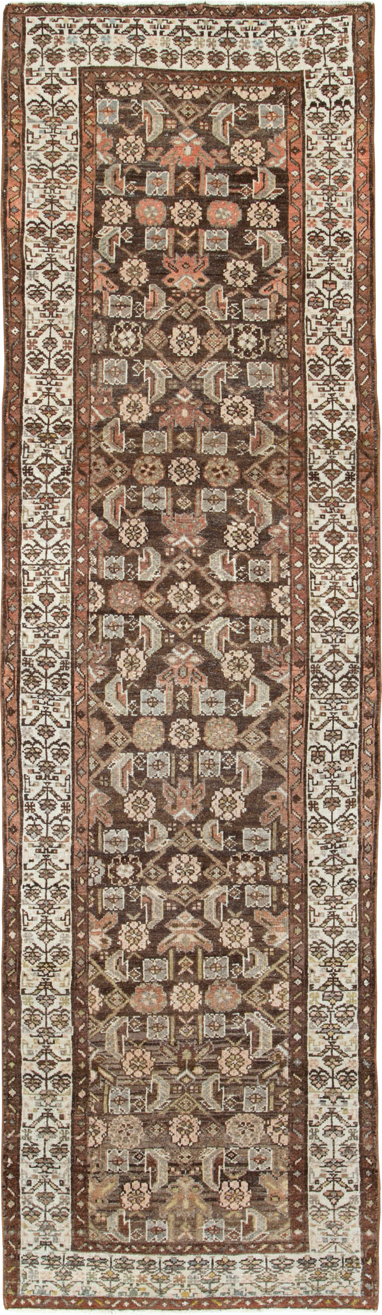 Vintage Persian Malayer Runner, No.17215 - Staging