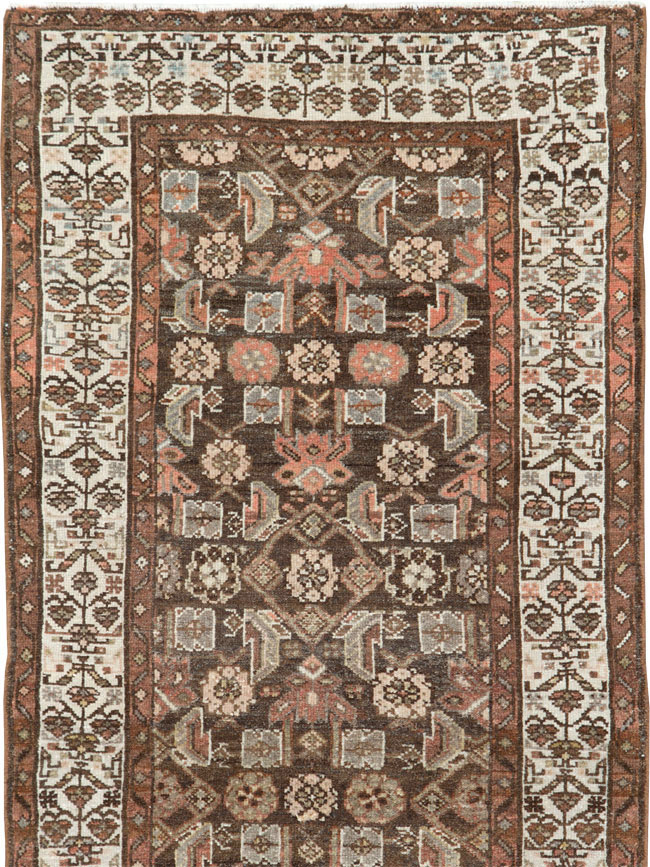 Vintage Persian Malayer Runner, No.17215 - Staging