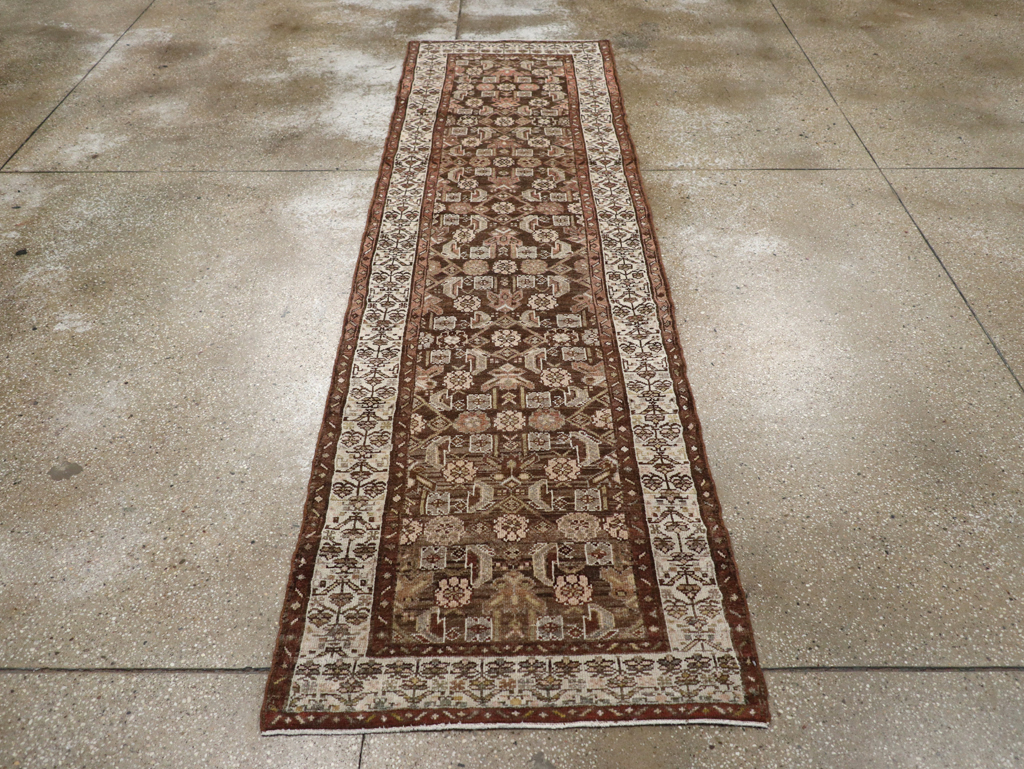 Vintage Persian Malayer Runner, No.17215 - Staging