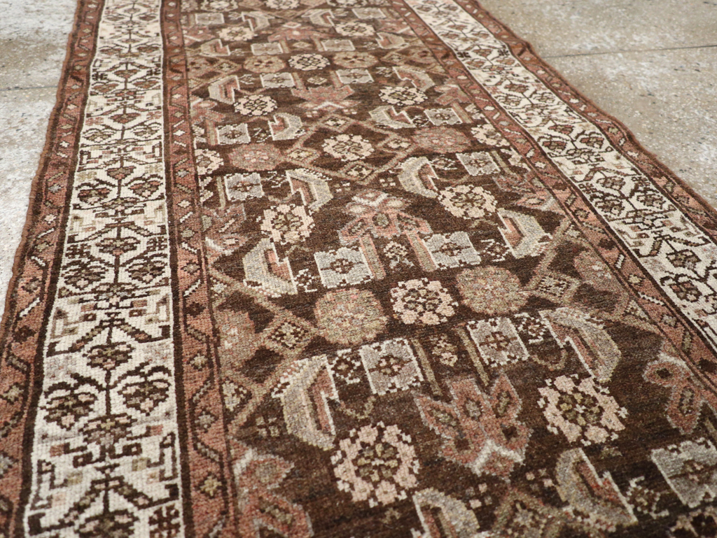 Vintage Persian Malayer Runner, No.17215 - Staging
