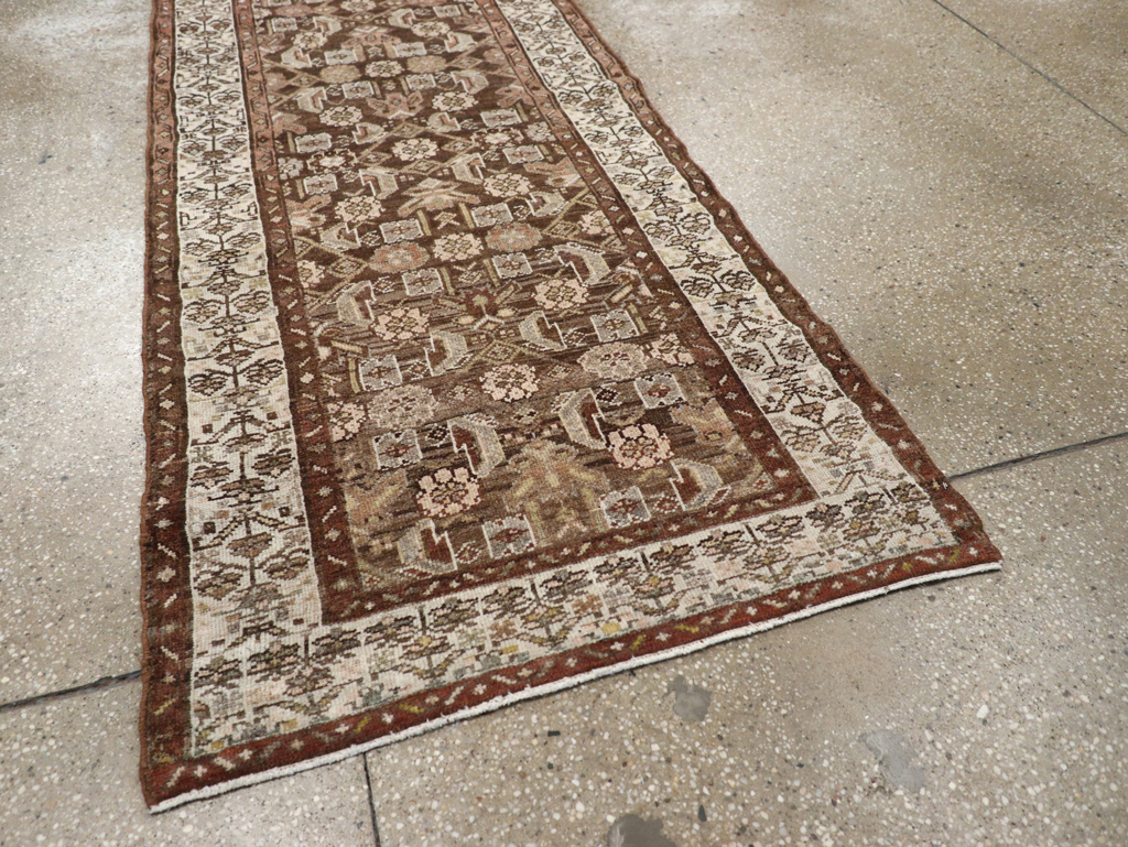 Vintage Persian Malayer Runner, No.17215 - Staging