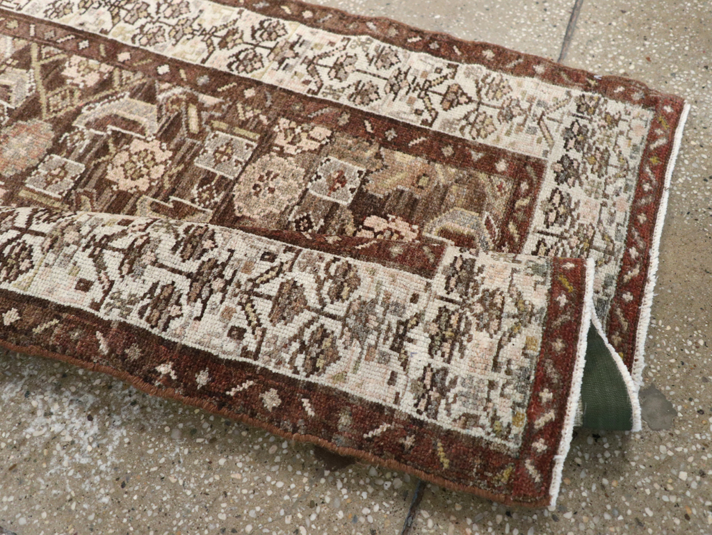 Vintage Persian Malayer Runner, No.17215 - Staging