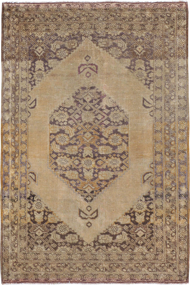 Antique Persian Tabriz Rug, No.17216 - Staging