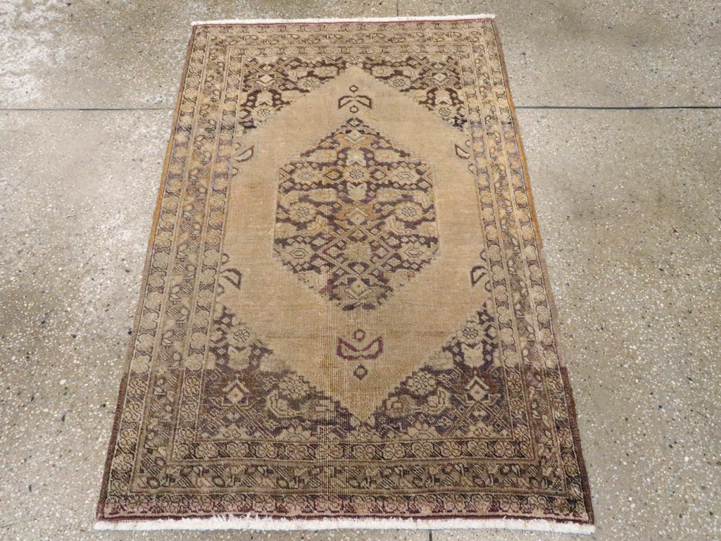 Antique Persian Tabriz Rug, No.17216 - Staging